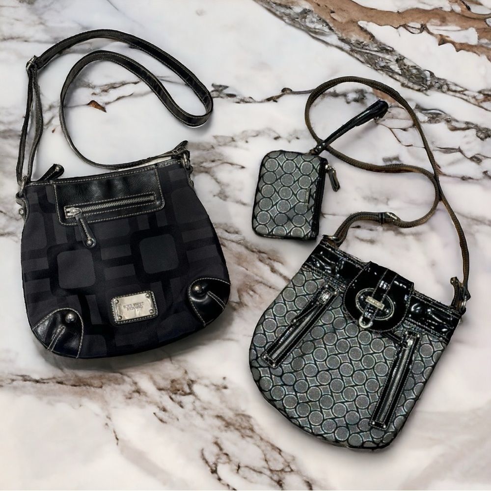 2-NINE WEST~ADJUSTABLE~SHOULDER BAGS~YOUR NEW GO TO BAGS~PREOWNED~BR